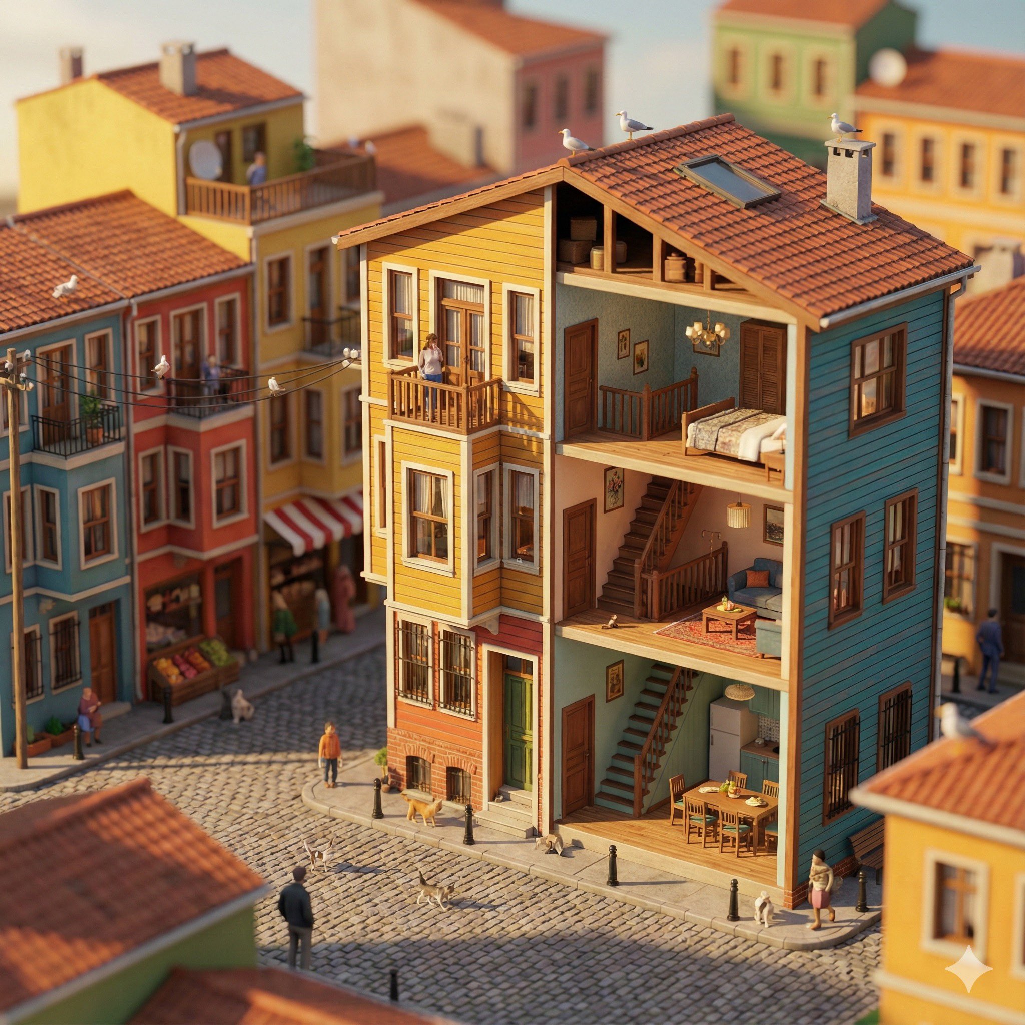 Diorama: Handcrafted Miniature Setting