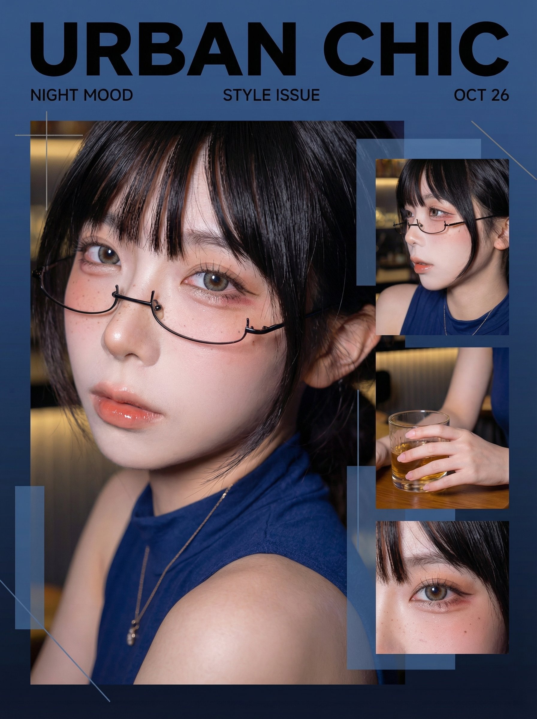 时尚人像拼贴大片创作指南