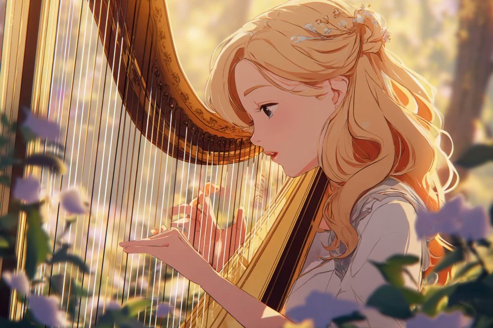 流畅的动漫插画