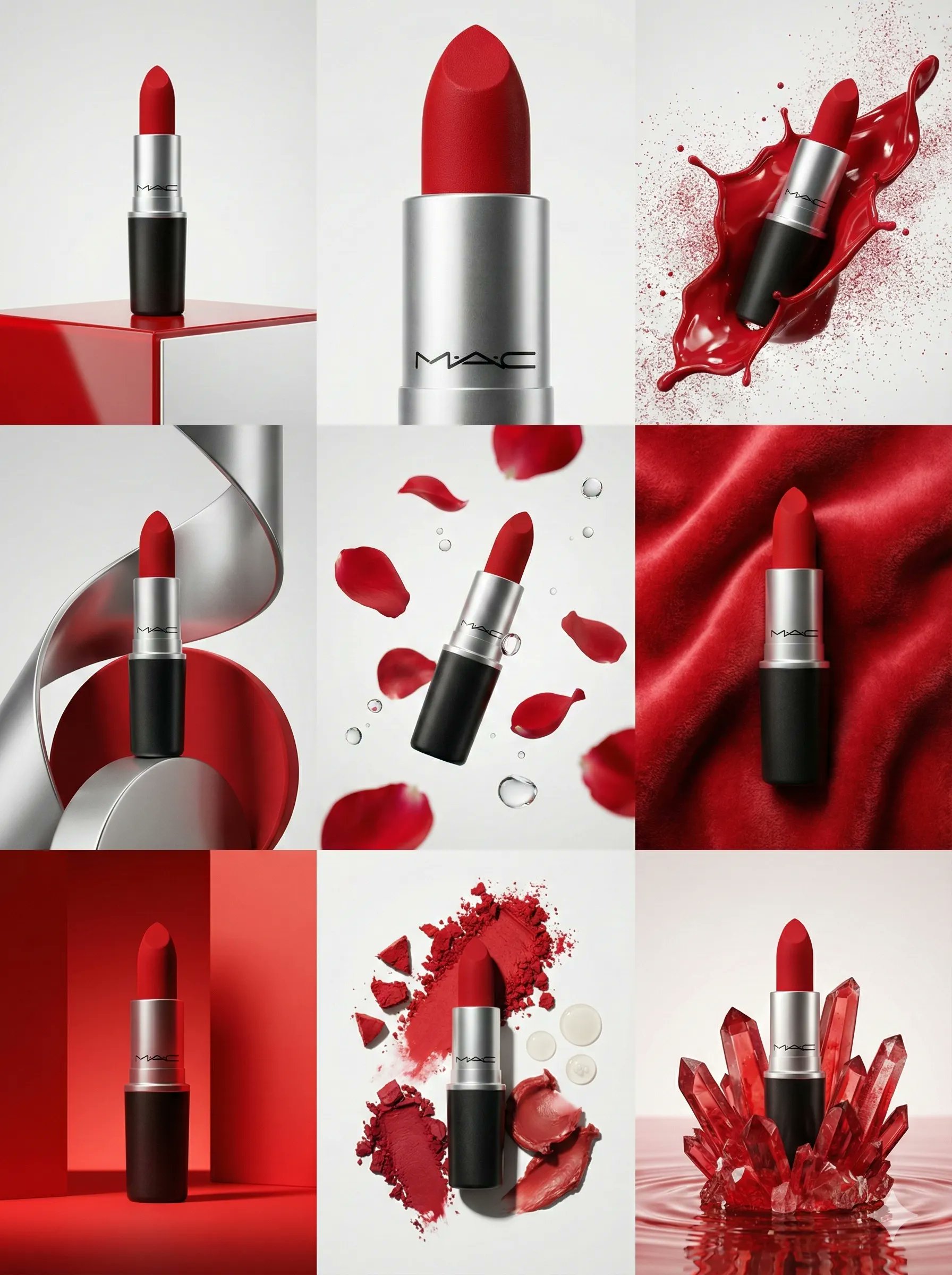 高端广告活动3x3网格创作