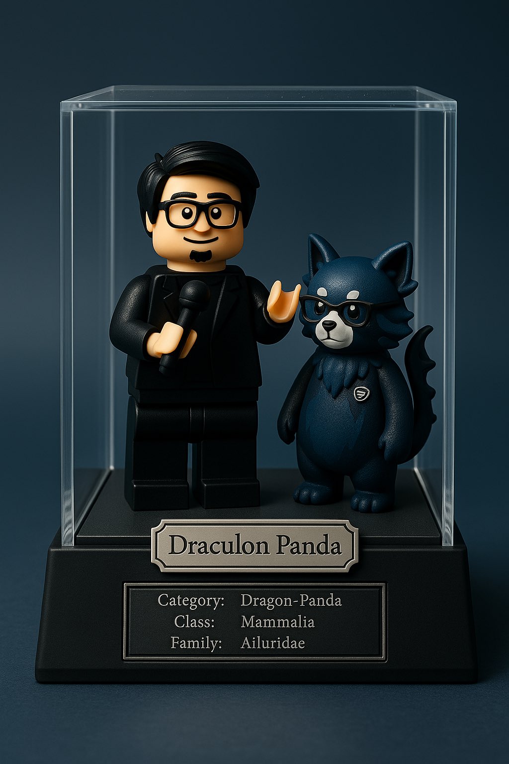 乐高人偶风格微缩场景