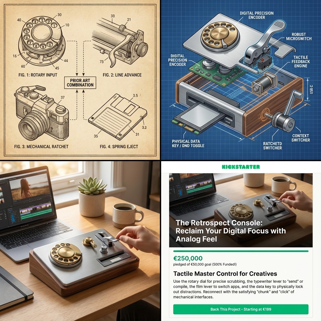 纳米香蕉Pro的复古科技发明