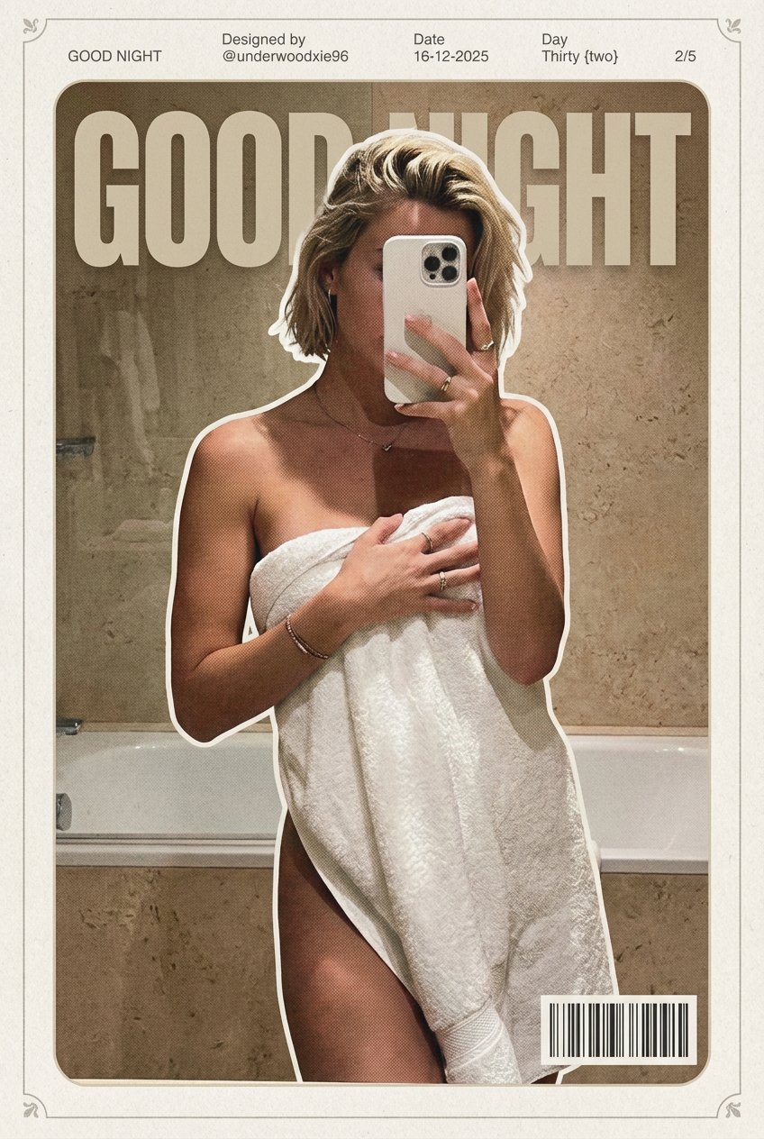 复古杂志封面海报