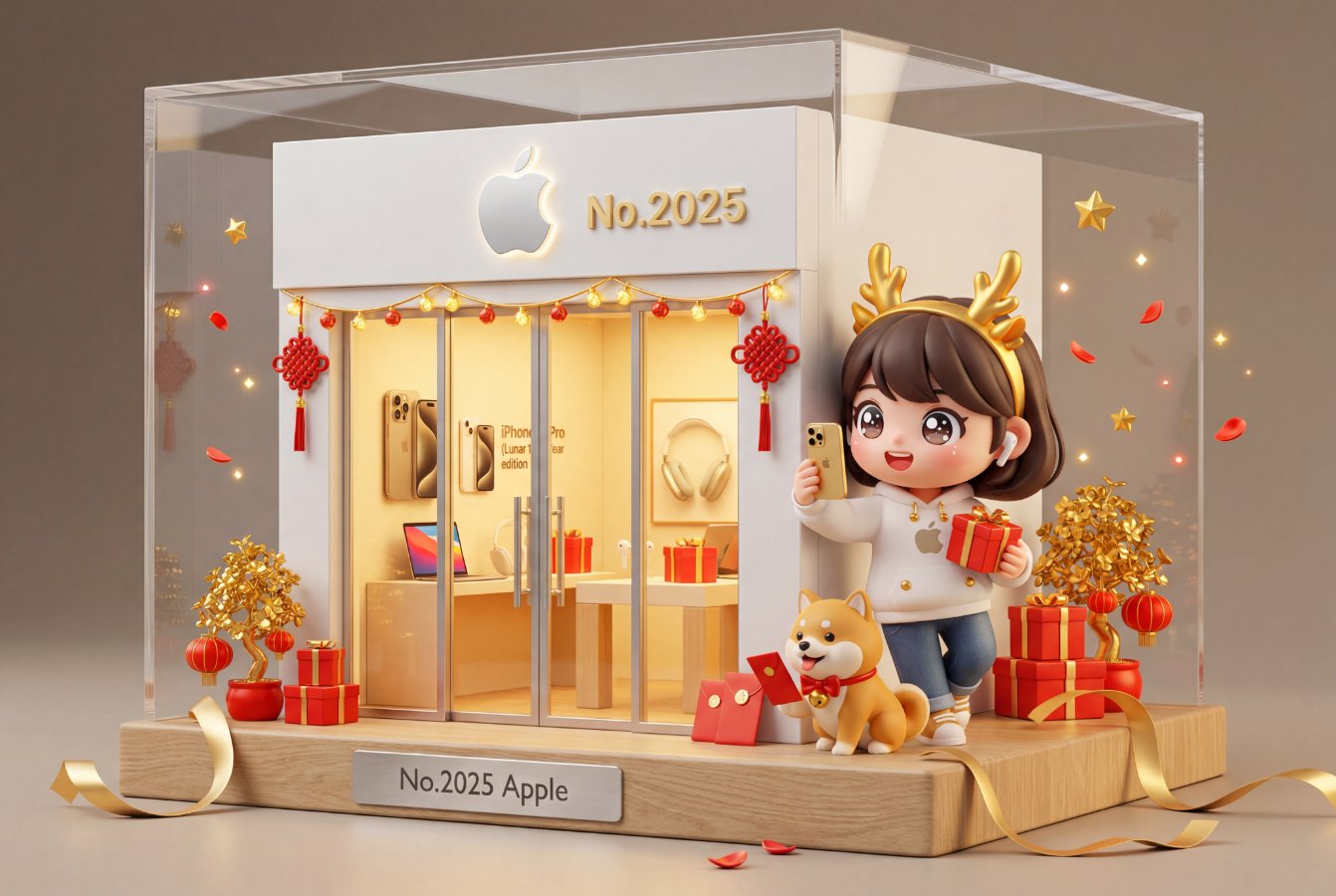 星巴克微缩场景展示