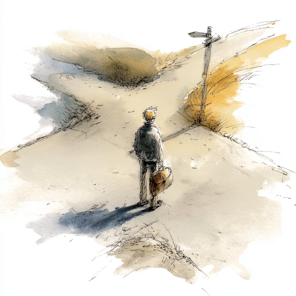 诗意墨水素描风格提示