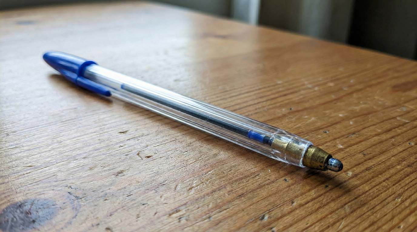 微观铅笔尖的球笔深度探索