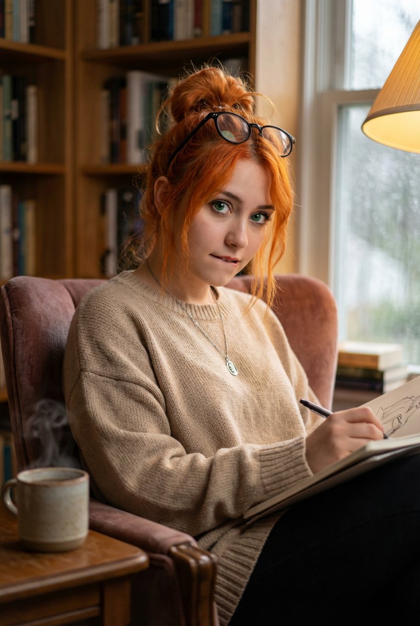 Gemini Nano Banana Pro - Alev的卡通风格画像