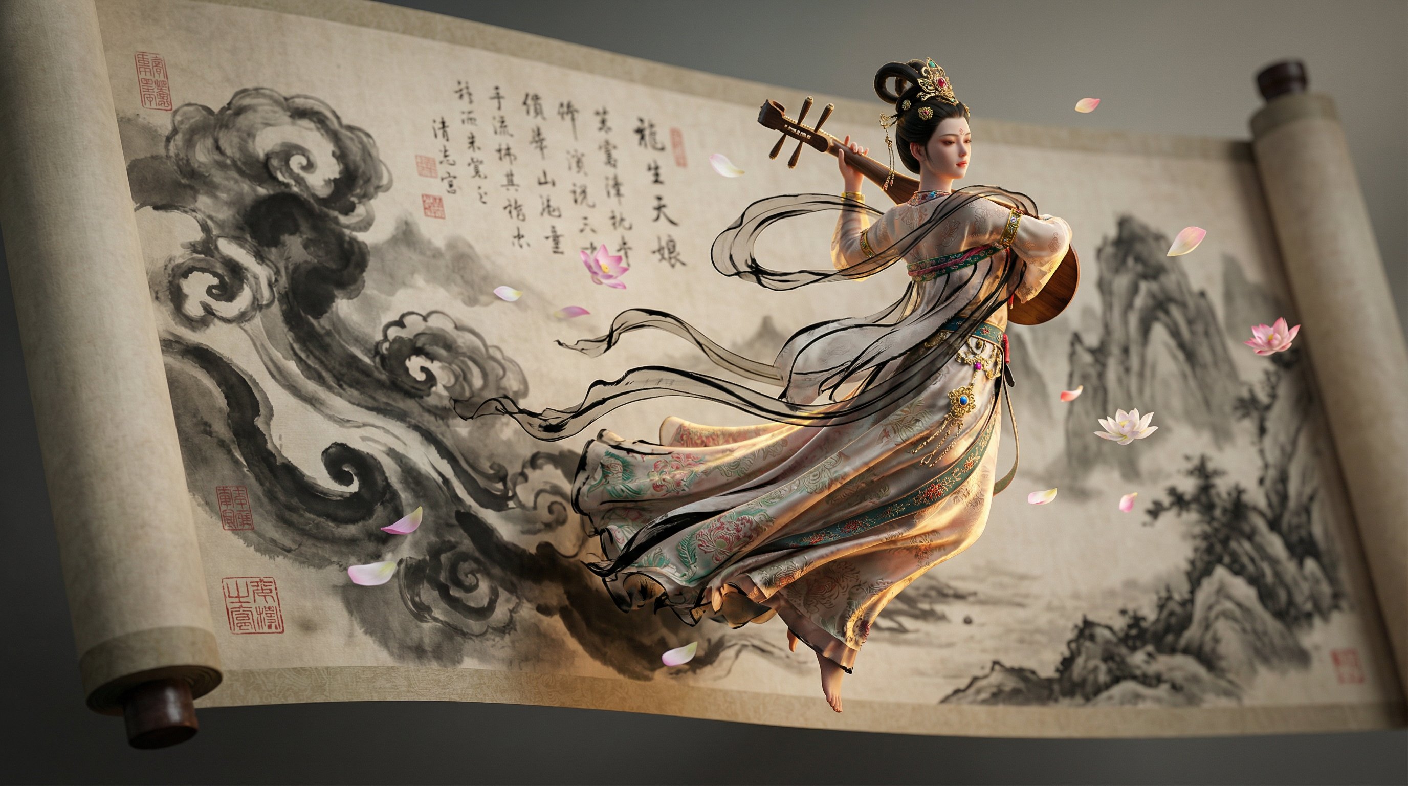 历史画卷文化分析