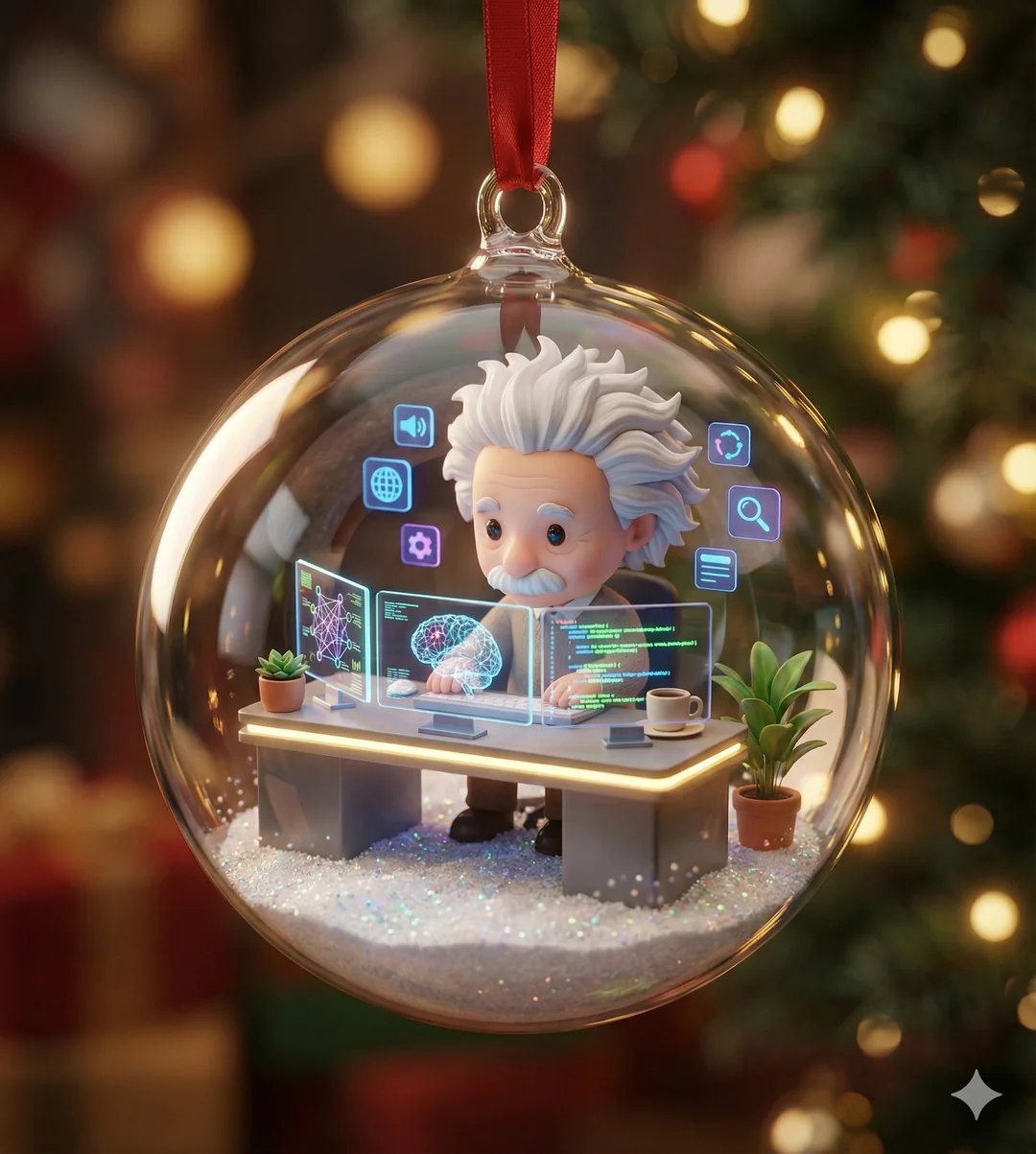 Nano Banana Pro圣诞魔幻造型