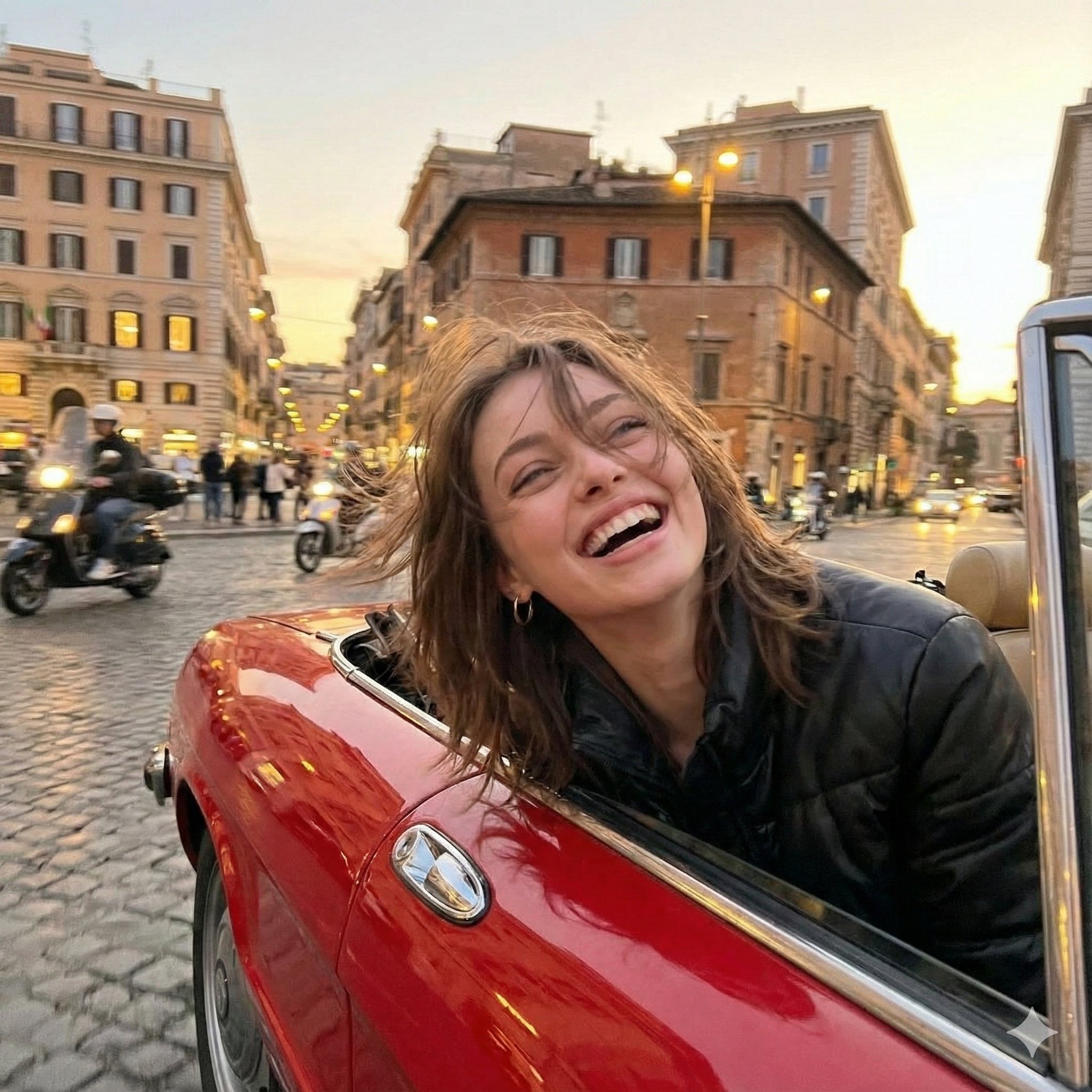 罗马黄昏下的Gemini Nano Banana Pro摄影