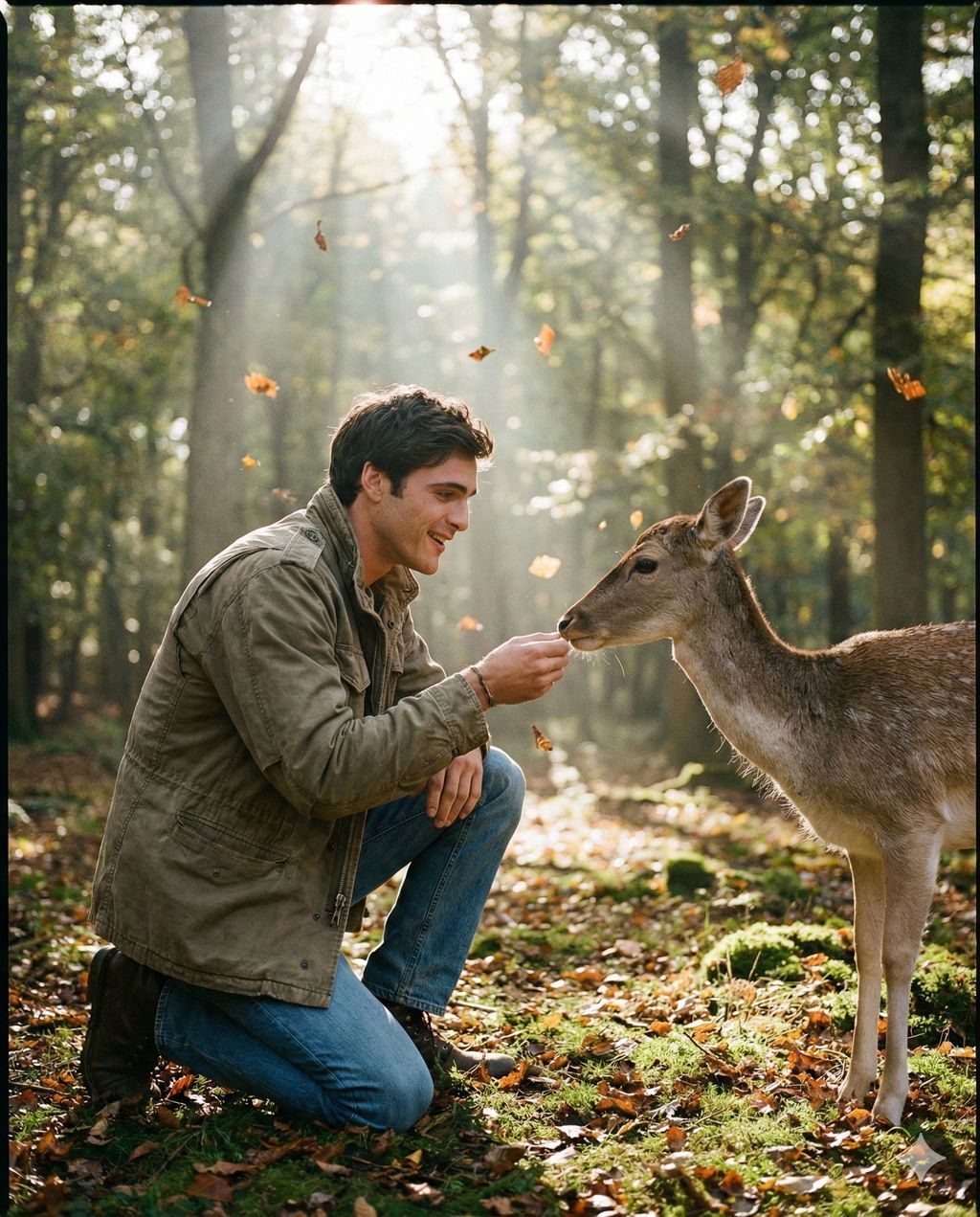 野生动物相遇瞬间