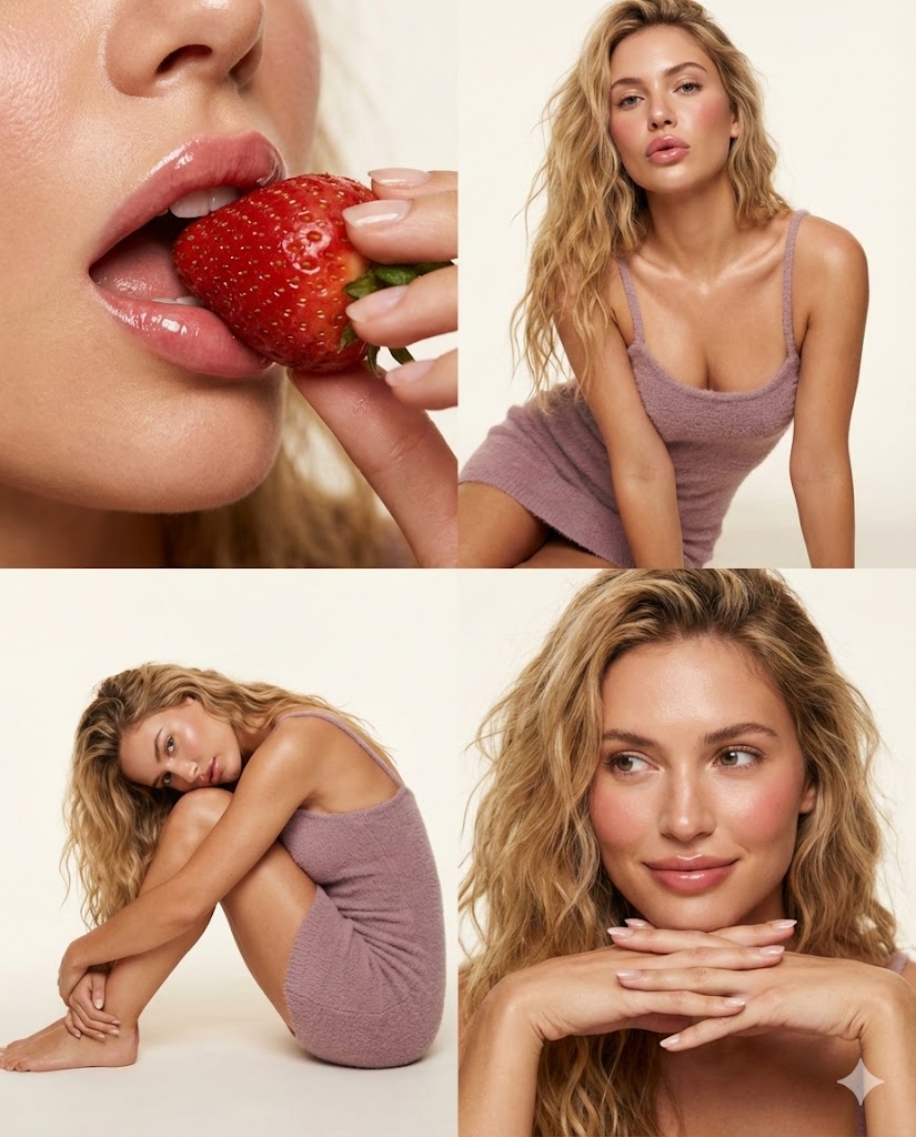 Gemini Nano Banana Pro - 高端美容编辑风格