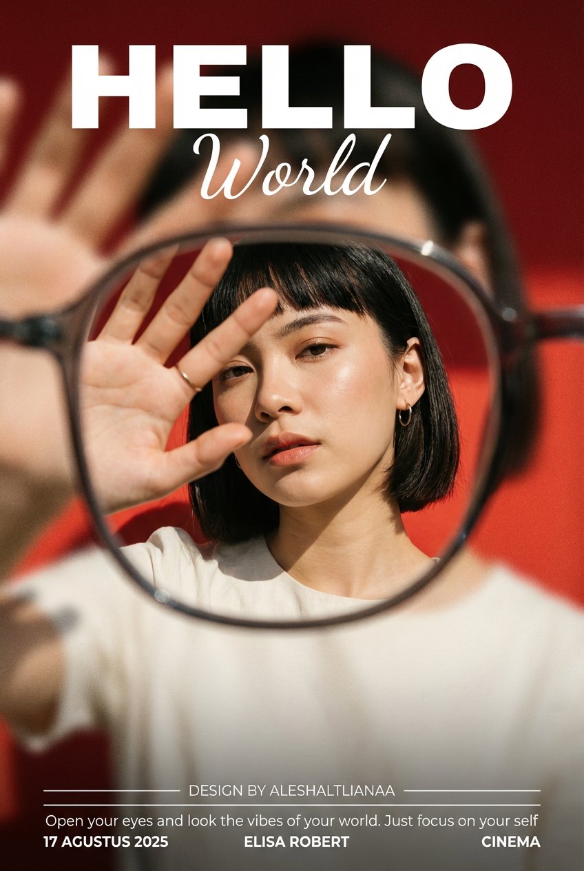 神秘女性特写海报