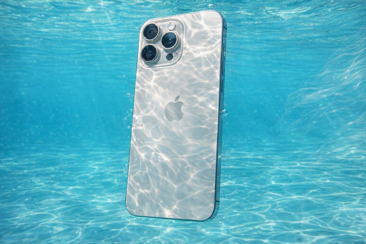 清澈碧水中的参考图像