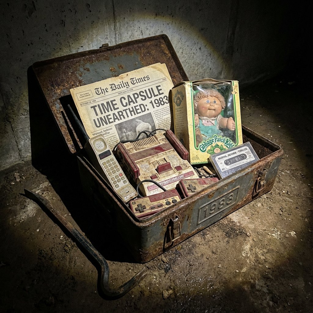 时光胶囊探险摄影