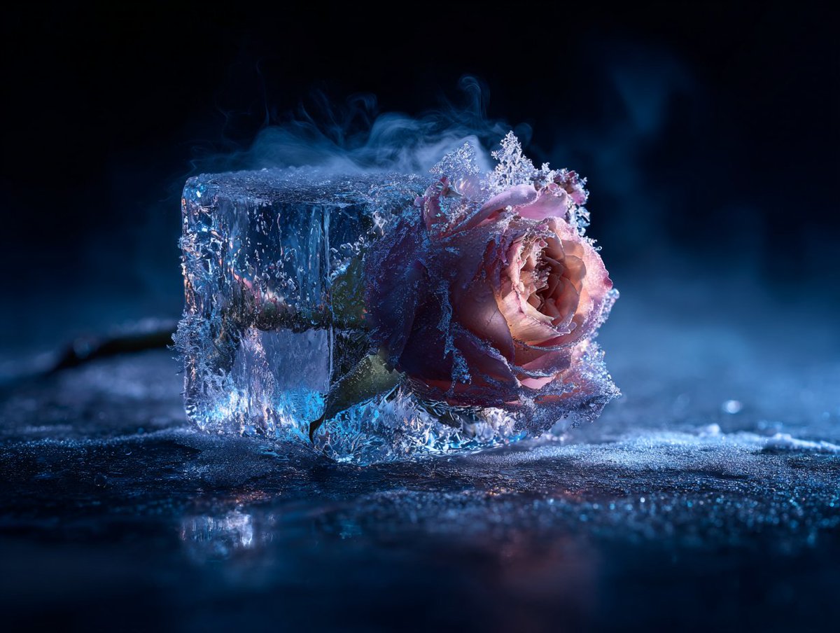 冰封产品摄影