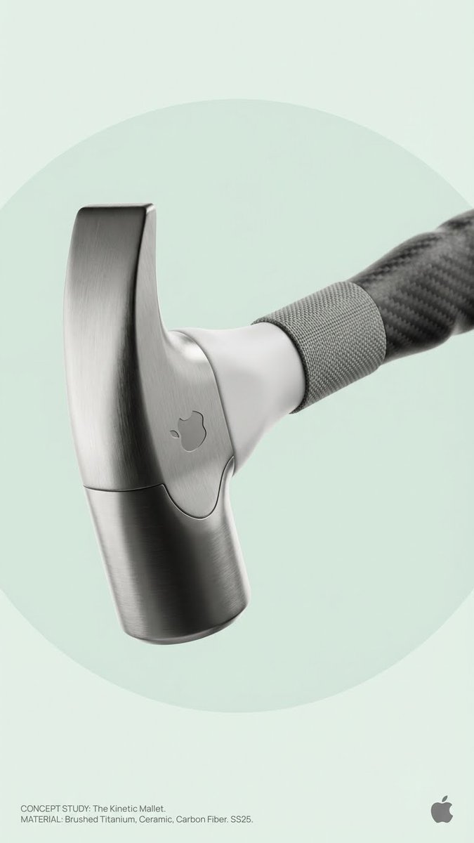 苹果螺丝刀和锤子概念艺术