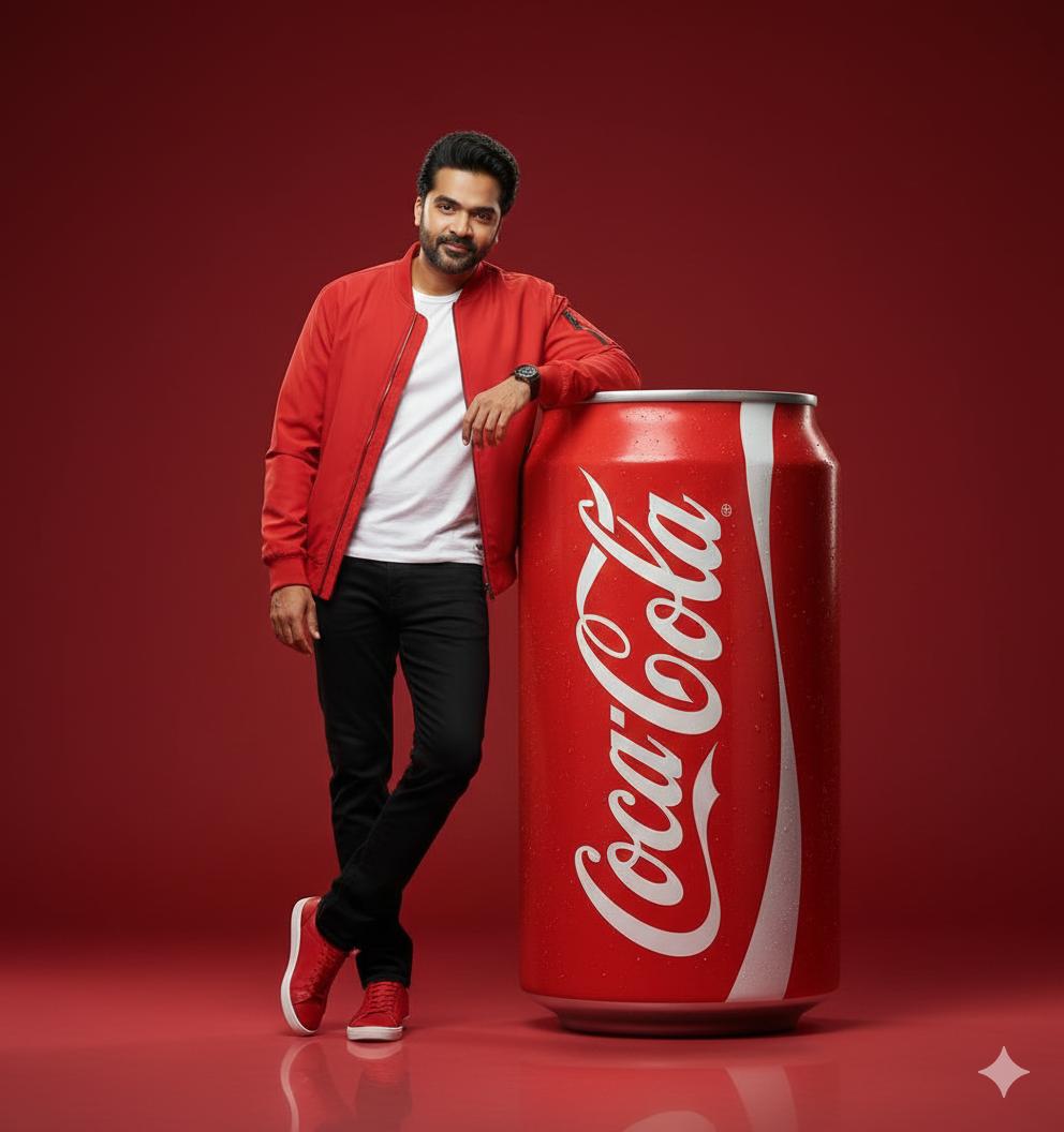 时尚饮品与人物肖像