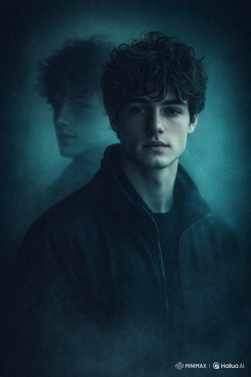 暗色调电影式肖像