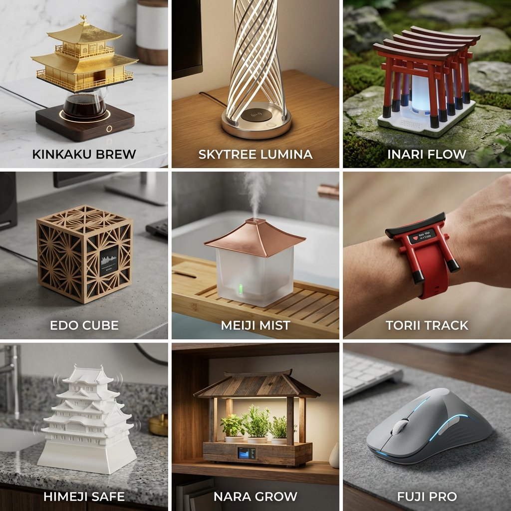 结合著名建筑地标创新设计的家居高科技产品