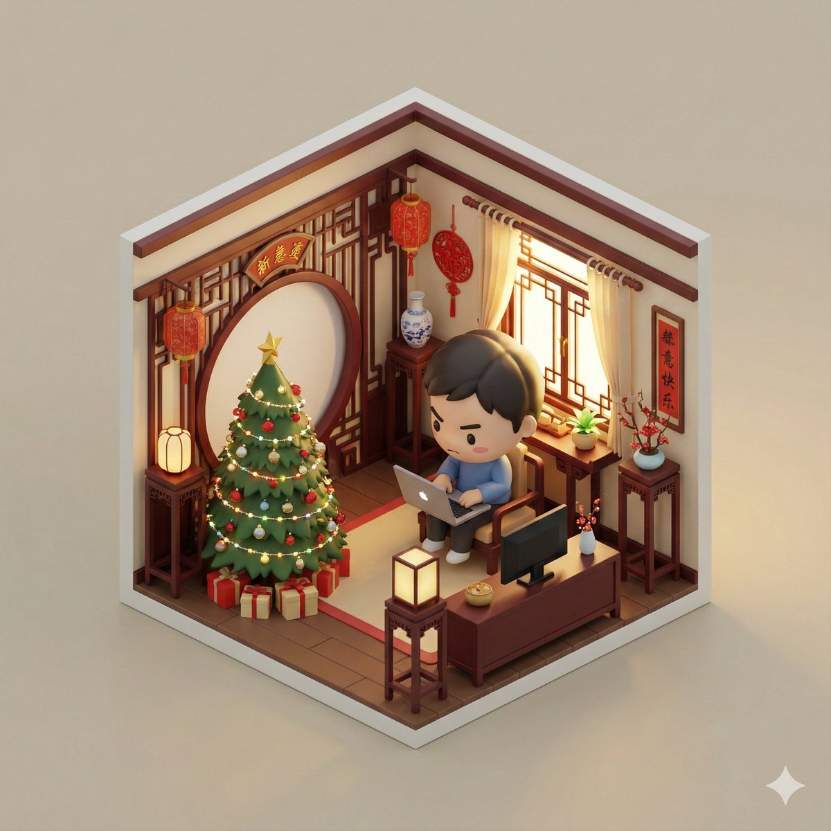 香蕉Pro 3D微缩房间