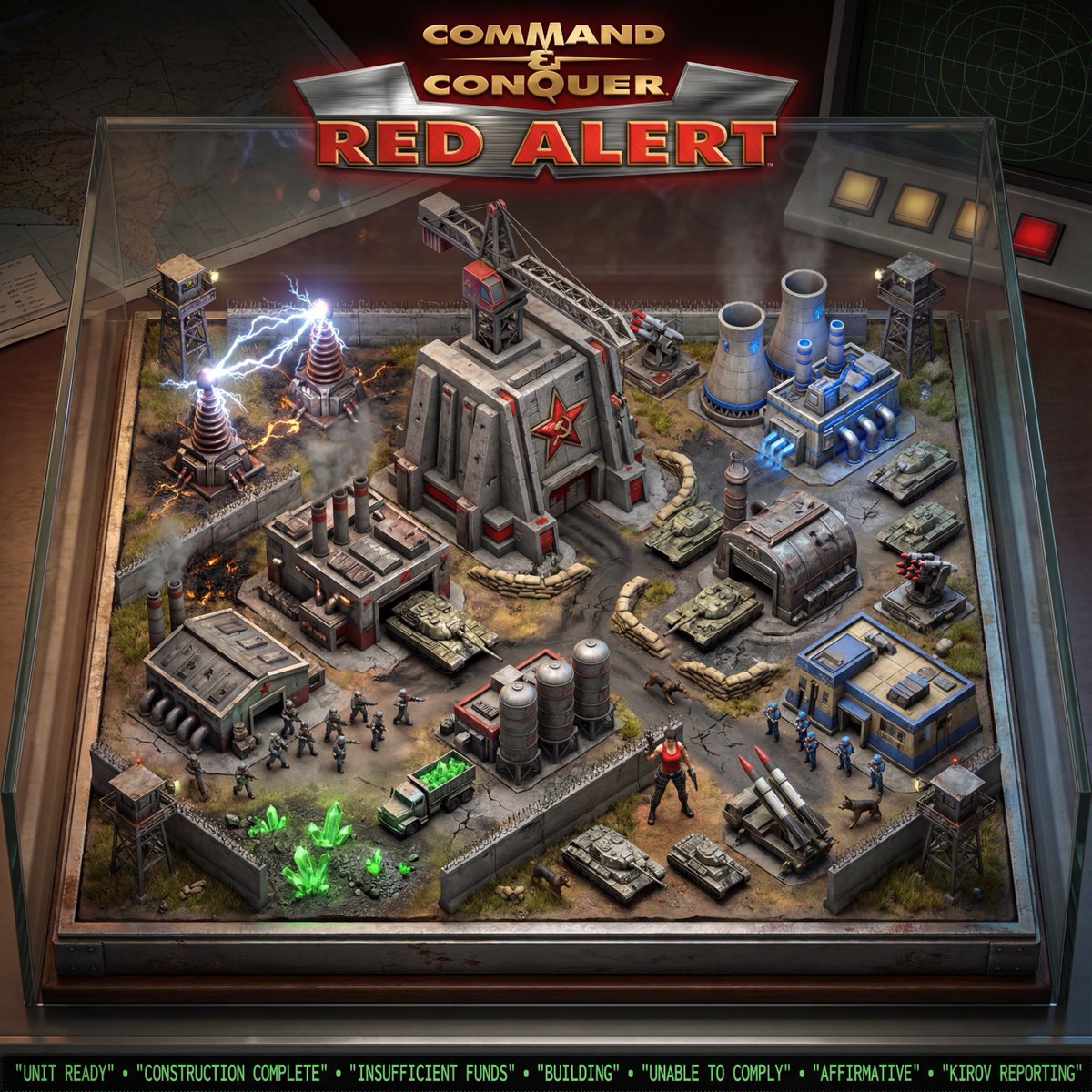 经典游戏3D微缩模型