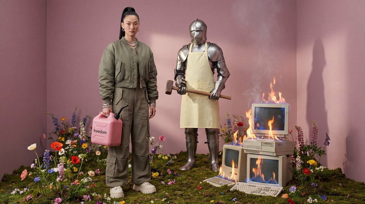 结合创作者风格中程与nano banana pro的满意工作流程