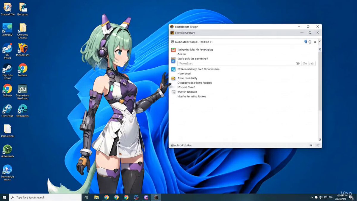 デスクトップマスコット化プロンプト