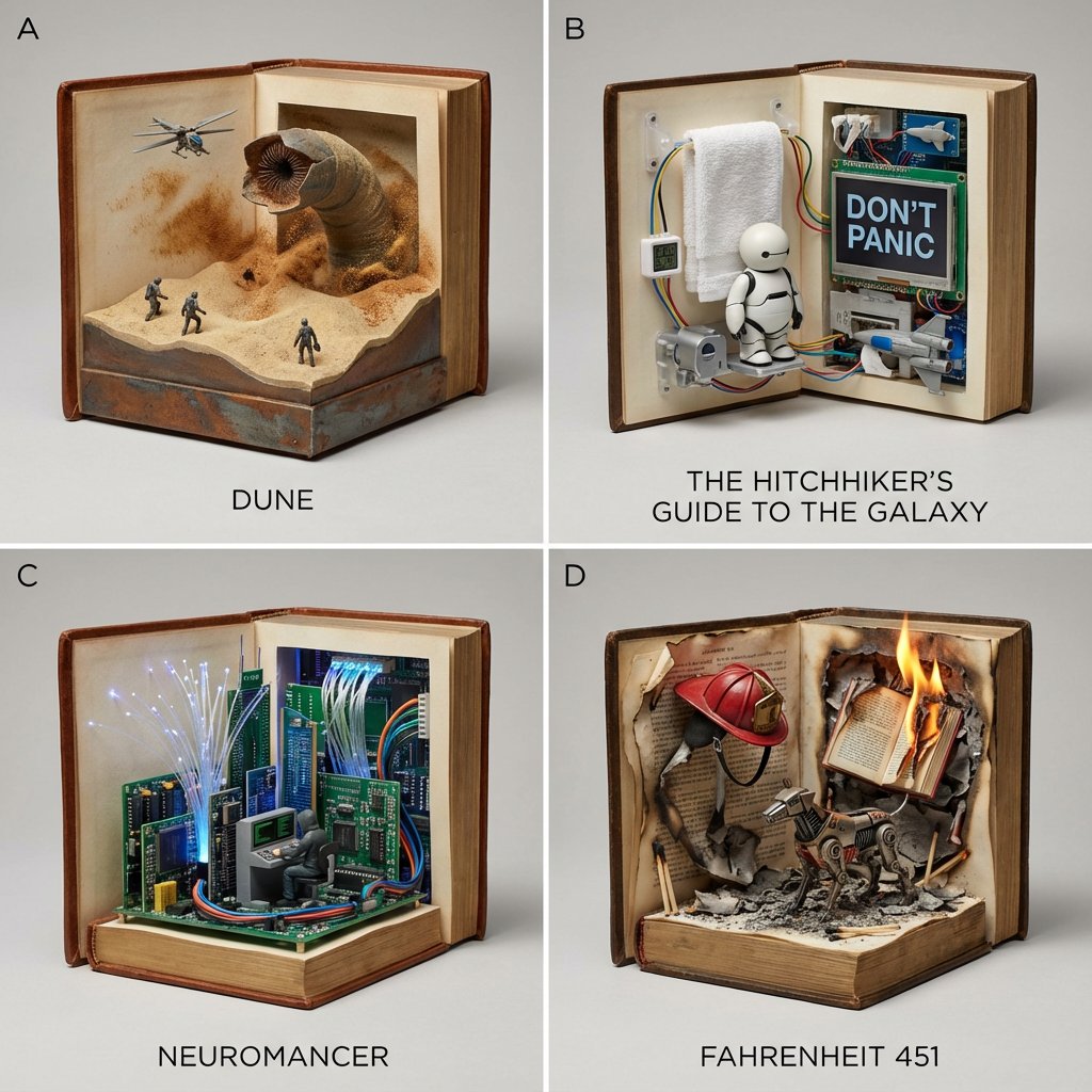 科幻书籍网格