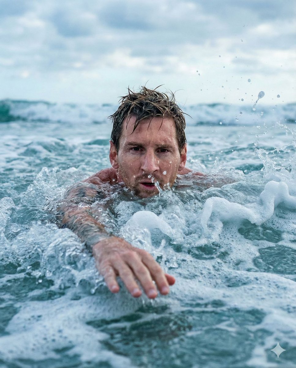 穿越波浪的游泳体验