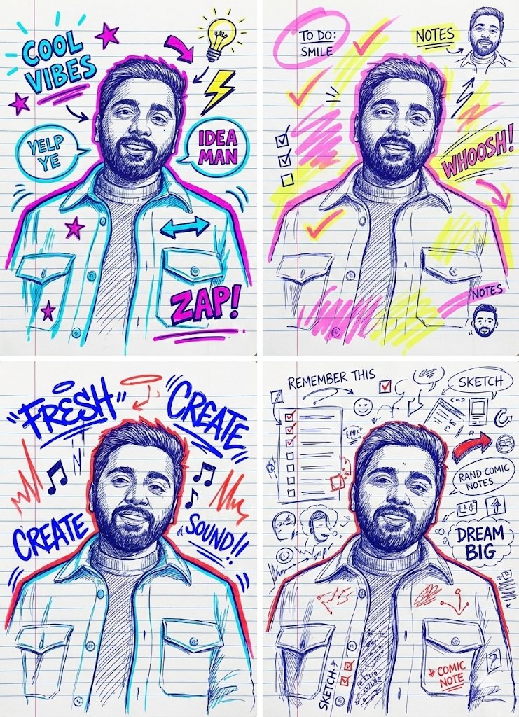 Gemini Nano Banana 3.0 文本动画