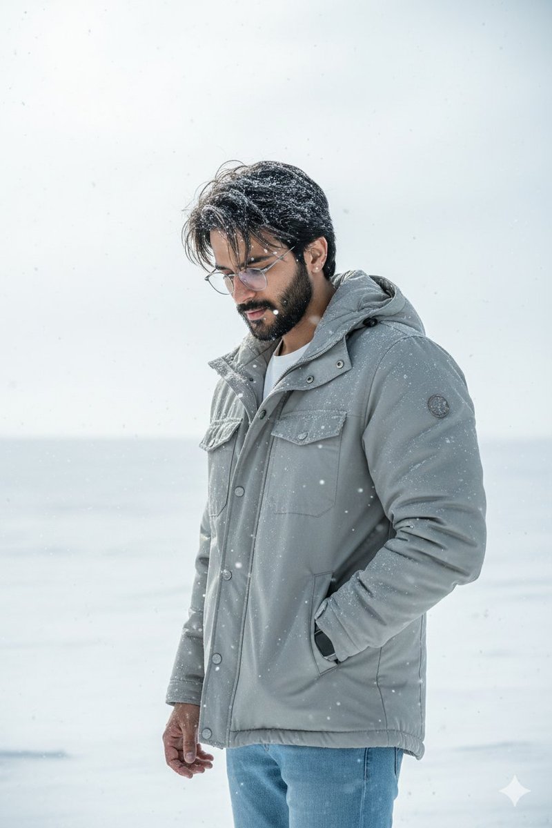 LEO风格超写实冬季海报