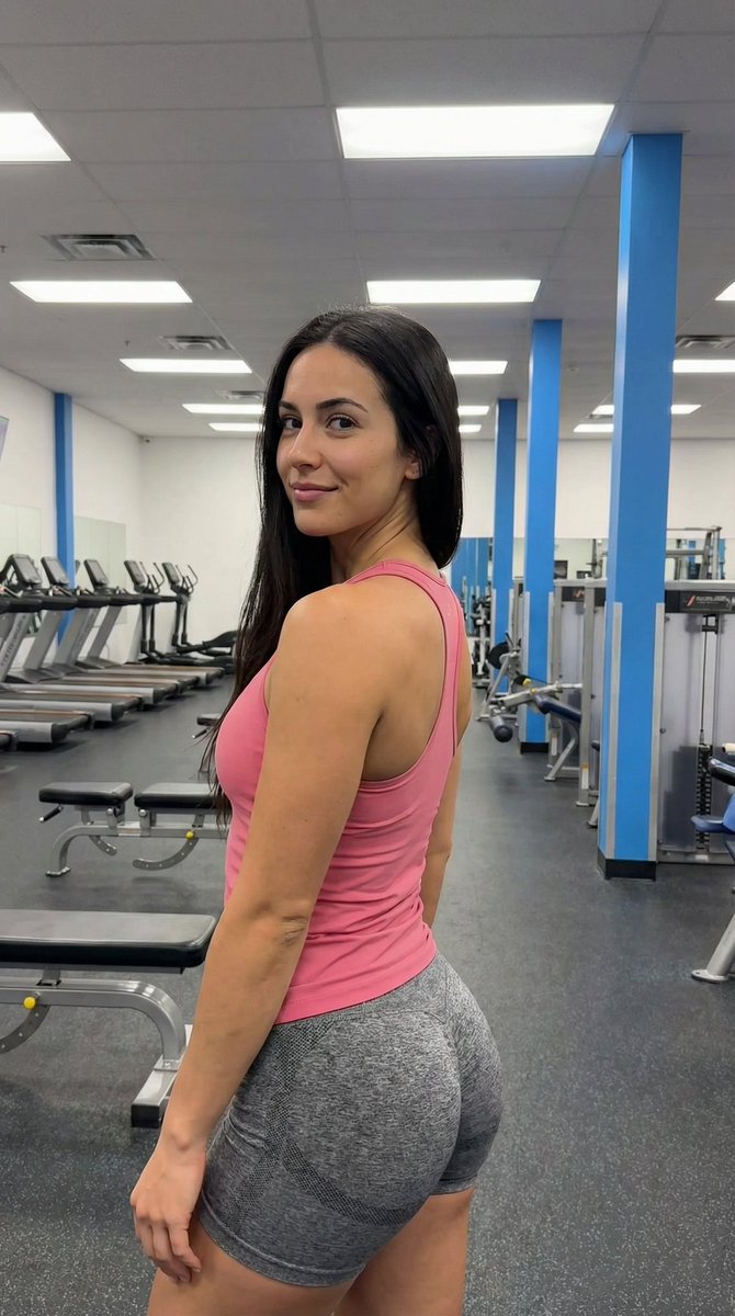 Gemini Nano Banana Pro - 健身女模特