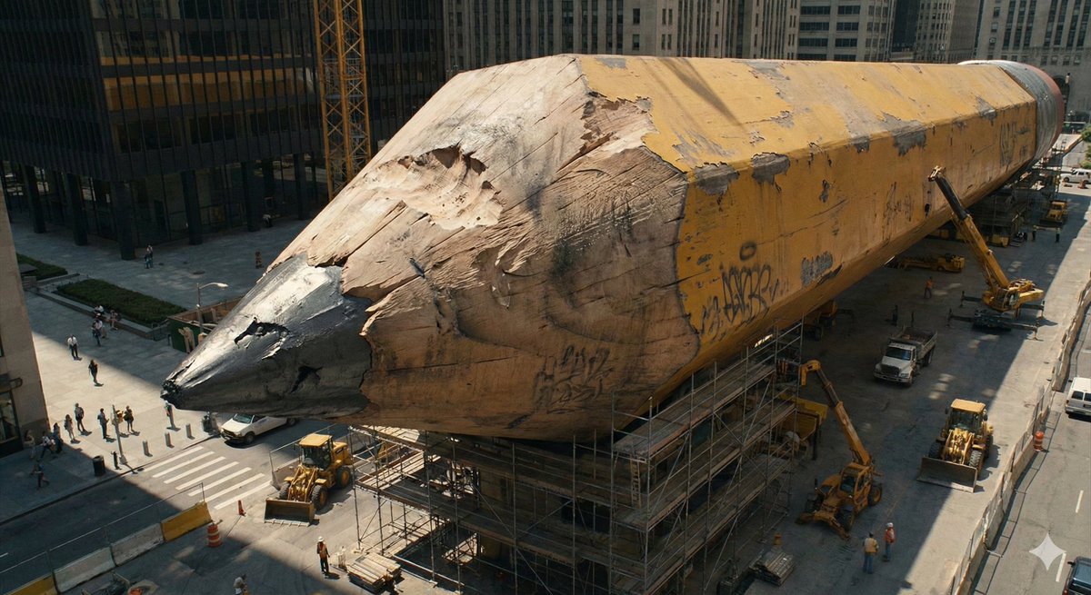 日常对象变巨无霸纪念碑