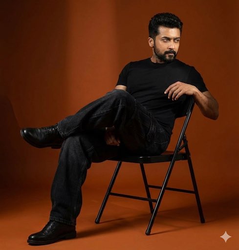 暗橙色工作室照片