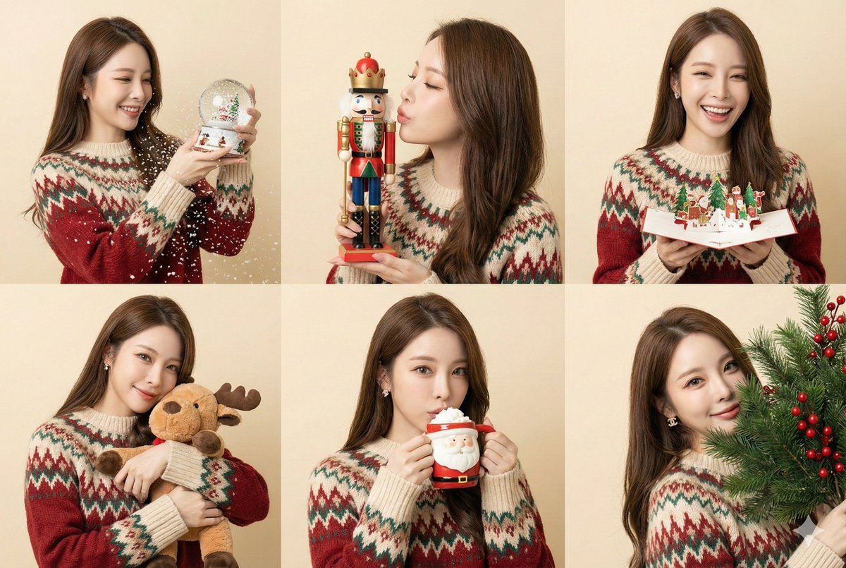 圣诞特辑-费尔岛毛衣的圣诞六帧小美好