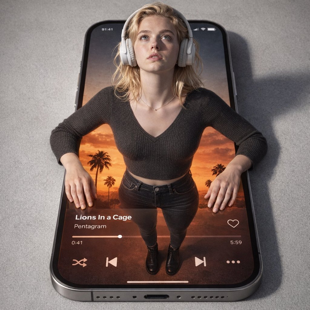 超现实CG摄影混合肖像