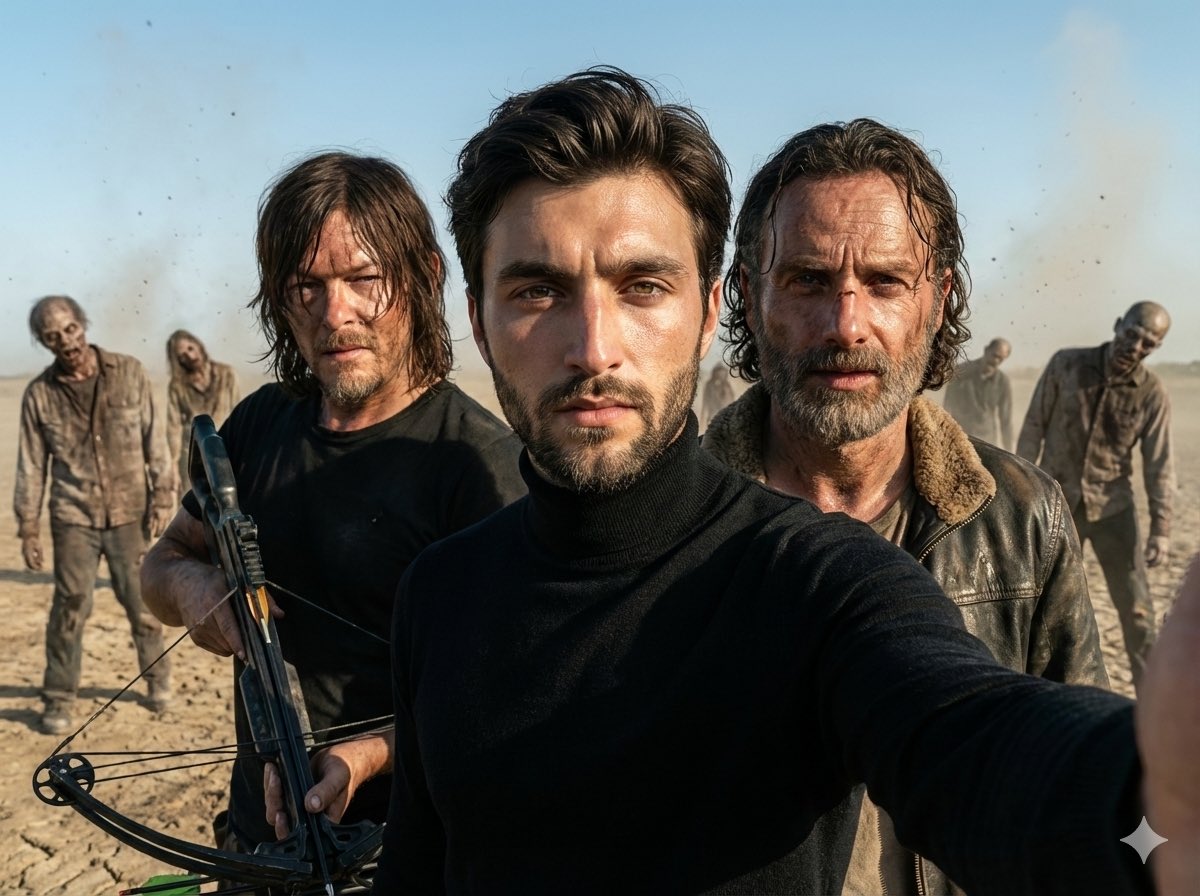 真实自我像与行尸走肉角色