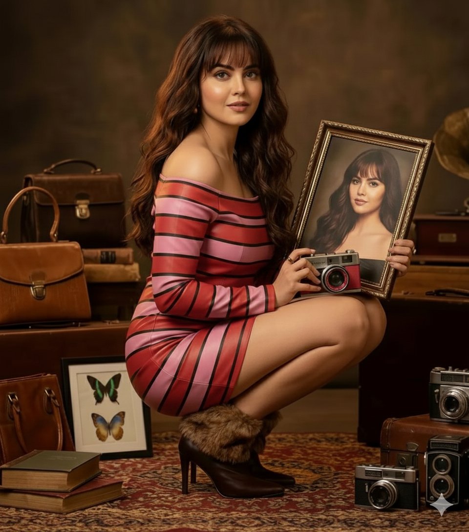 Google Gemini Nano Banana pro 3.0 - 年轻女性肖像