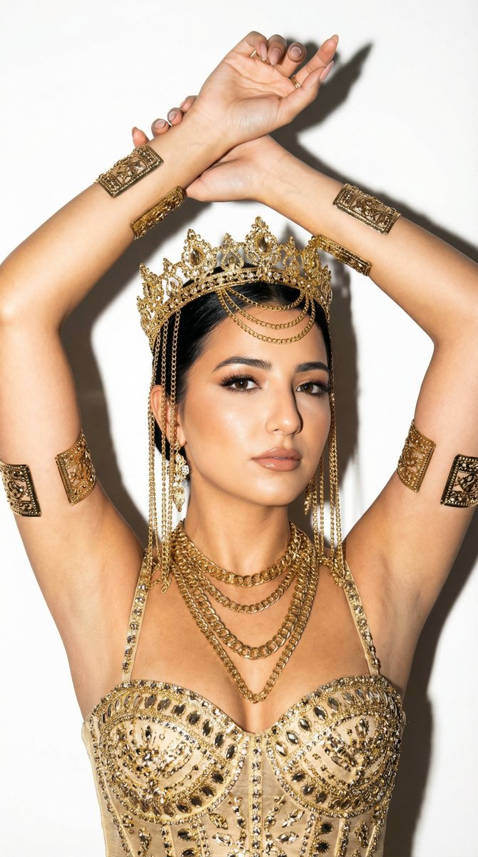 东南亚宫廷服饰高级时尚摄影