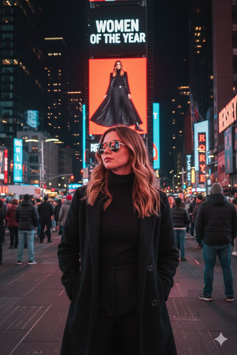 Times Square Portrait: Women of the Year