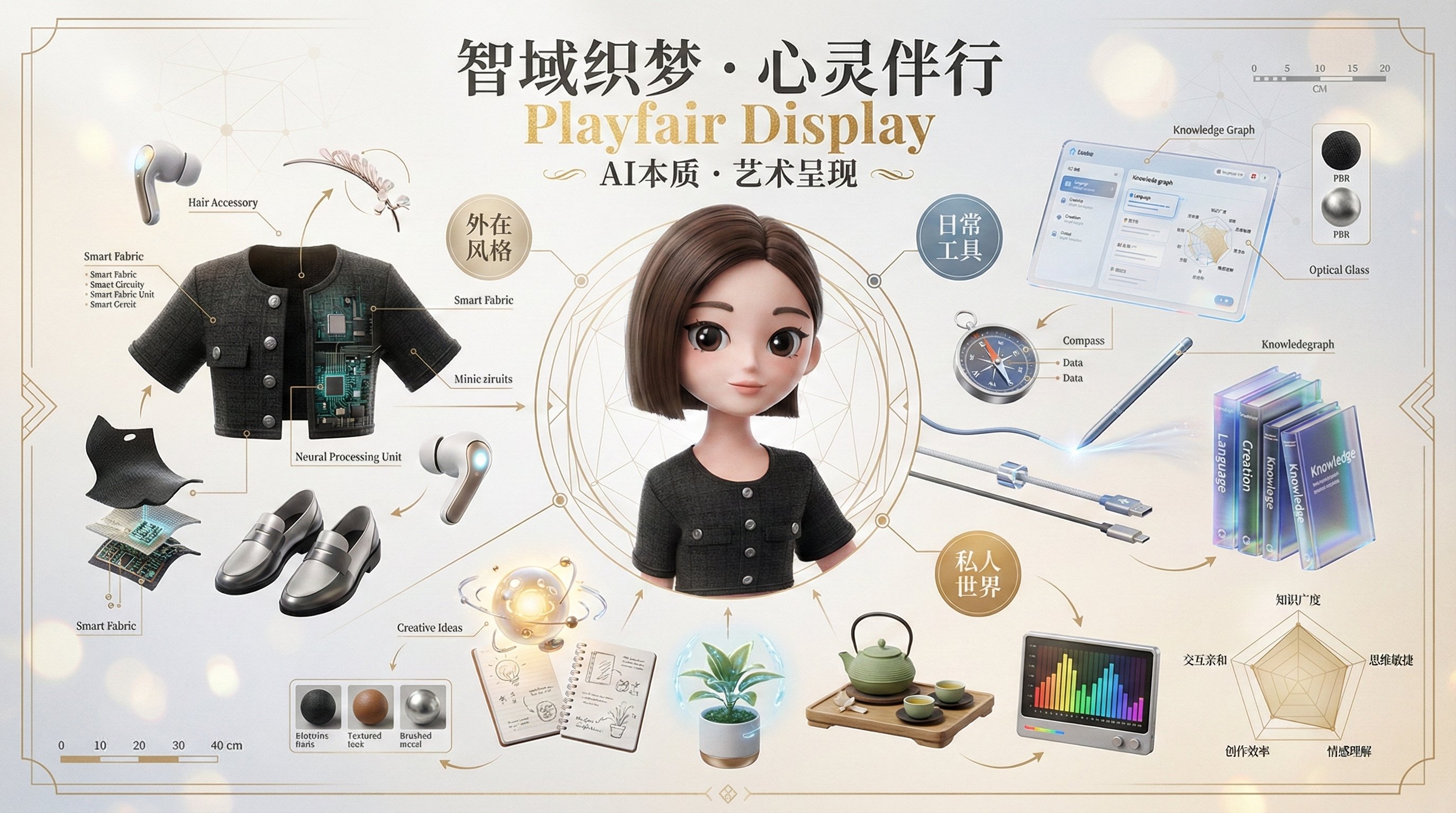 角色拆解艺术海报