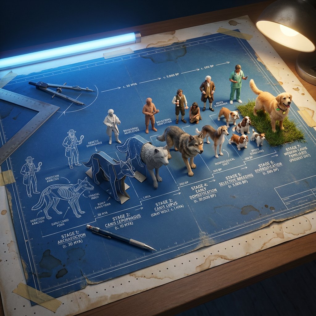 高科技进化过程图像