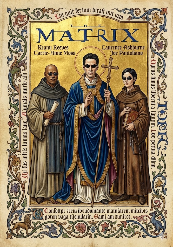 中世纪装饰手稿中的纳米香蕉Pro与双子座