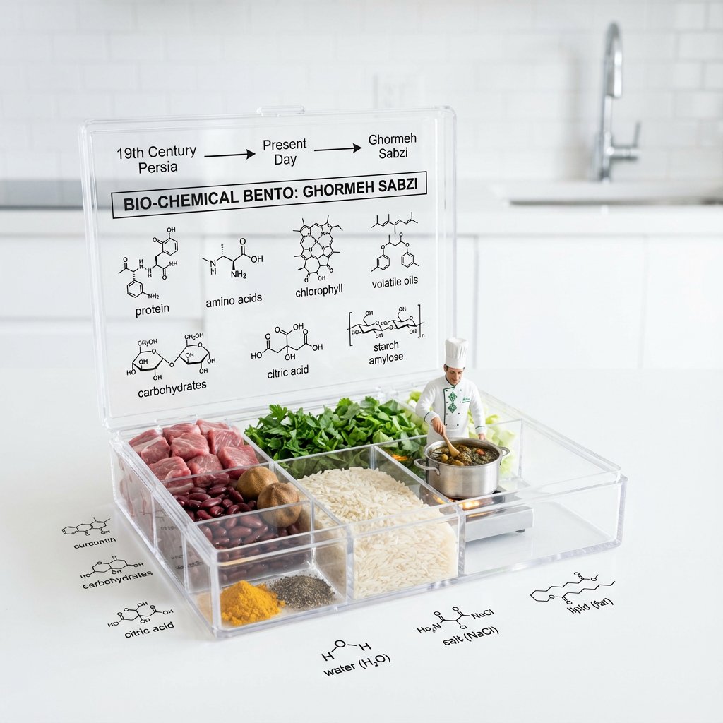 Ghormeh Sabzi 化学结构展示