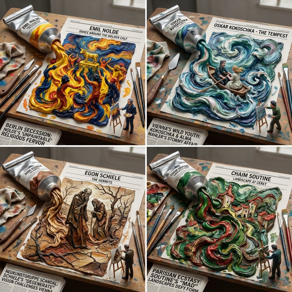 绘画推荐系统版本 0.1：分析《呐喊》及其类似风格的艺术家作品