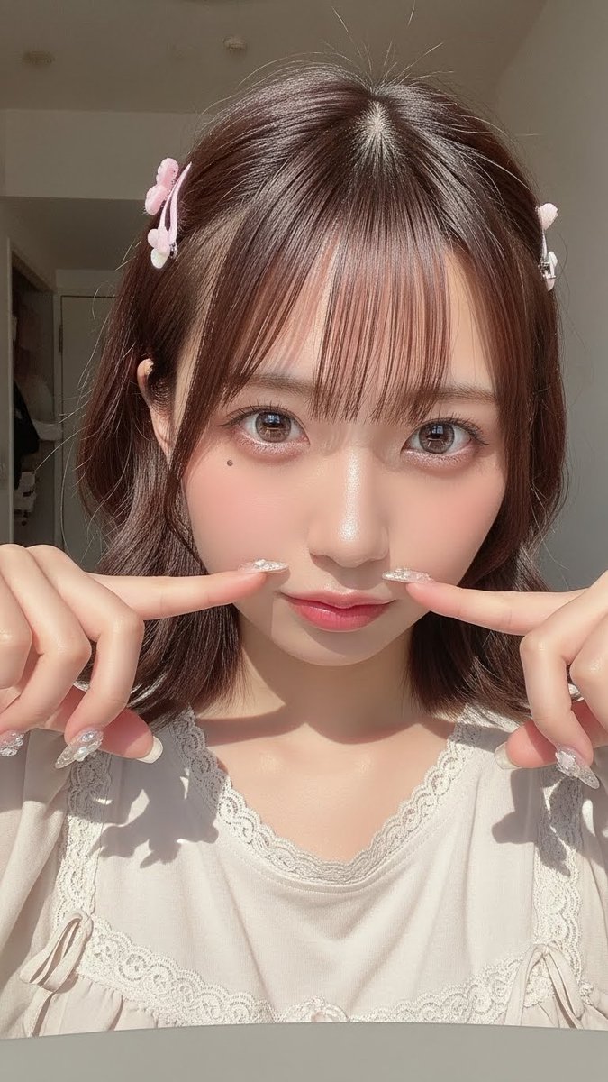 飞机舱内年轻女性自拍