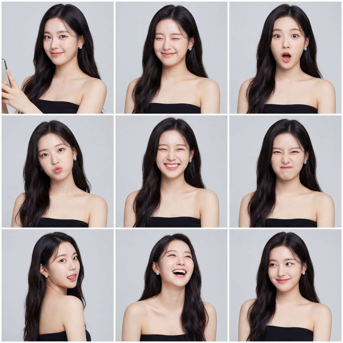 九宫格海马体写真