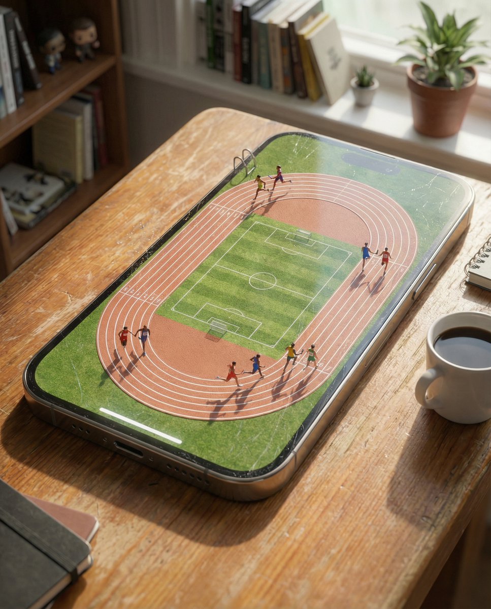 手机屏幕里的运动世界