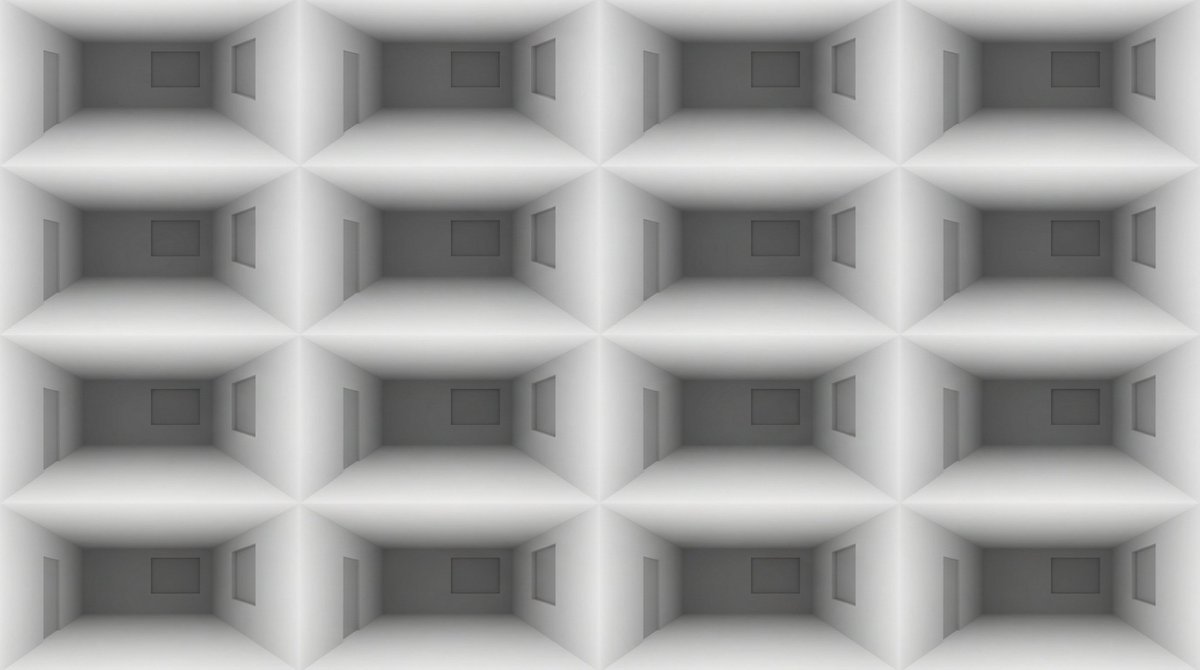 展示同一家具布局但风格不同的专业室内摄影